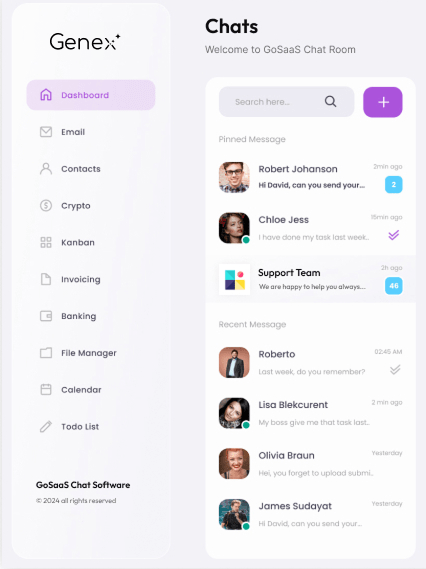 GeneX Workspace customer service preview